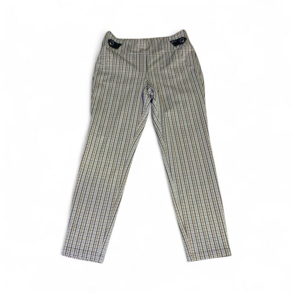 Vintage Style Plaid Fall Pants Soho Apparel Medium Retro Checkered Trousers - Picture 1 of 4